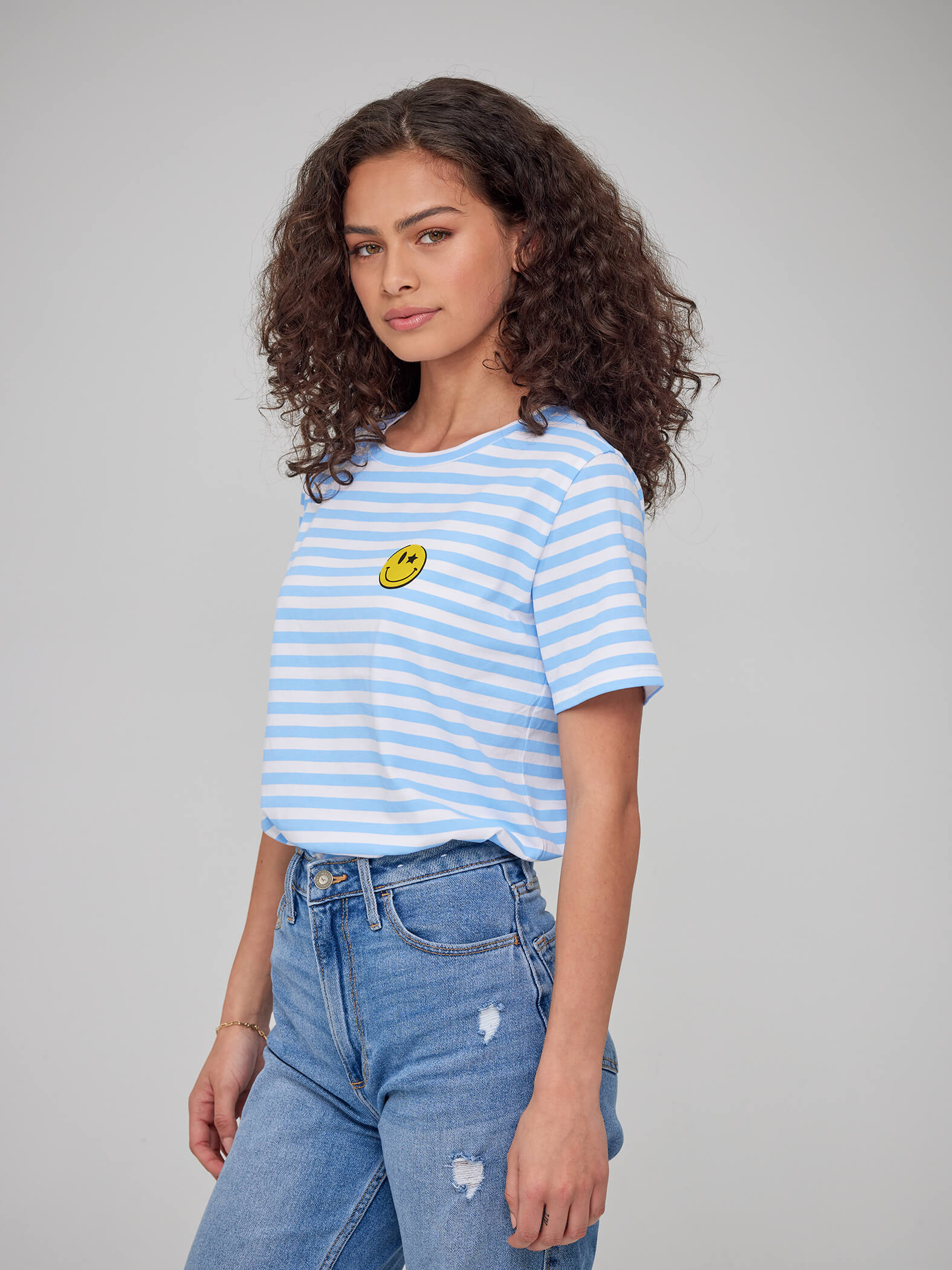 Little Duck Blue Striped Short-Sleeved Shirt – LoLoL Store
