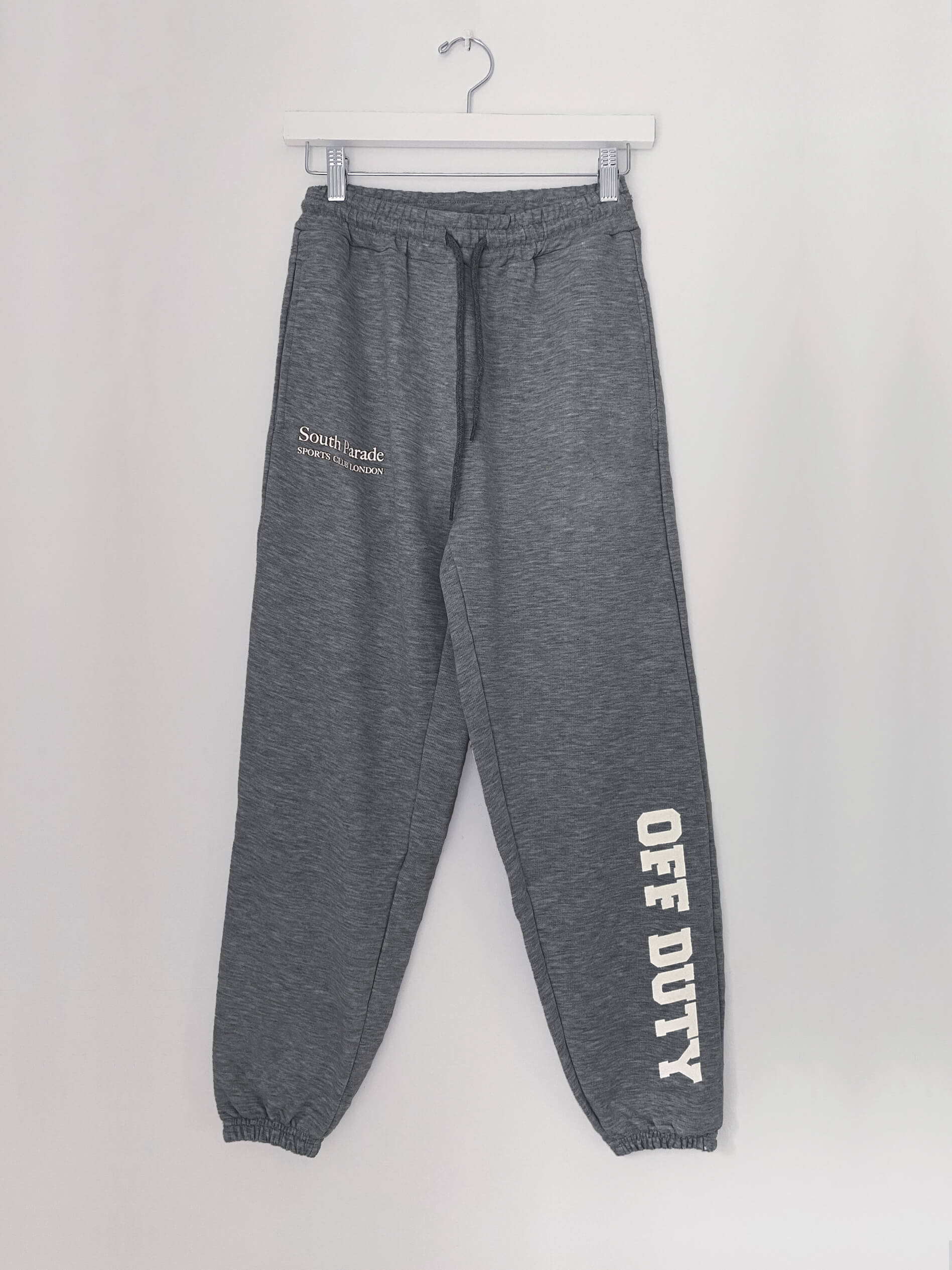 Frankie - Sweatpants - Off Duty - Dark Grey  designer, pima cotton,  exclusive graphics, high quality, luxurious, soft